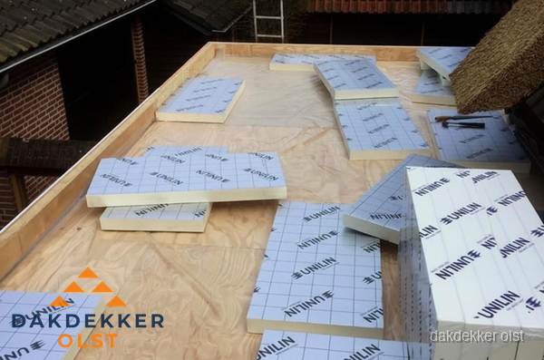 PIR isolatieplaten leggen op plat dak in Olst PIR isolatieplaten leggen op plat dak in Olst