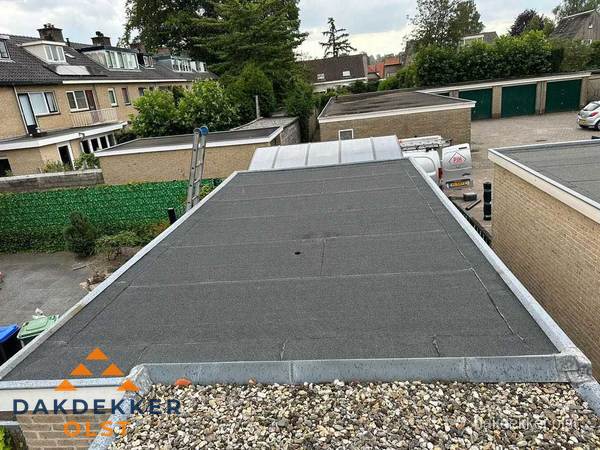 Dakinspectie plat dak na renovatie in Olst Dakinspectie plat dak na renovatie in Olst